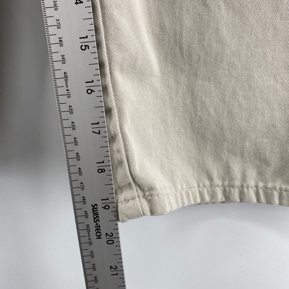 Chic Collection Shorts Women's 18  Stretch Elastic Waist Pull on Denim Bermuda - Picture 6 of 11